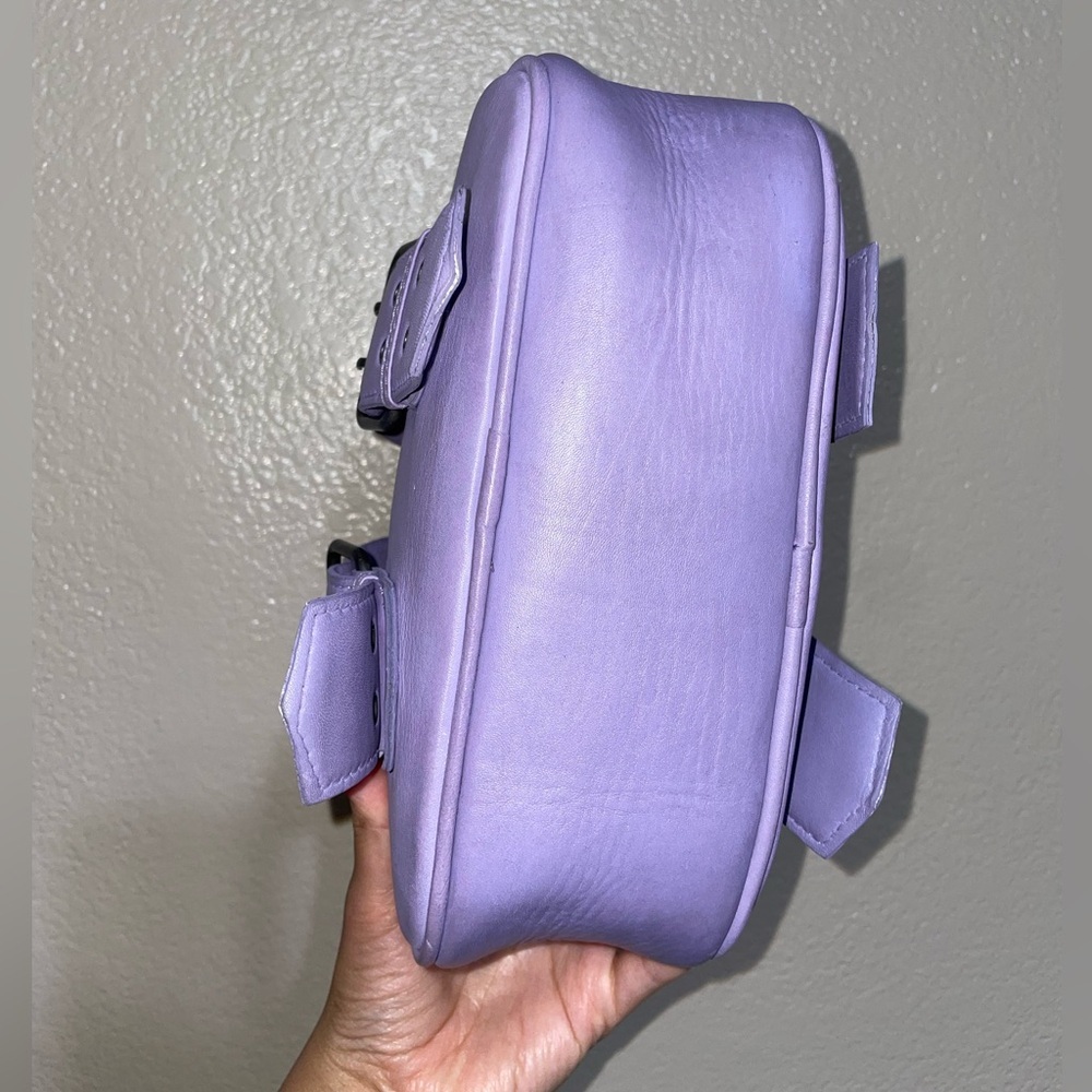 Free People Purple Buckle Strap Bag - Picture 5 of 6